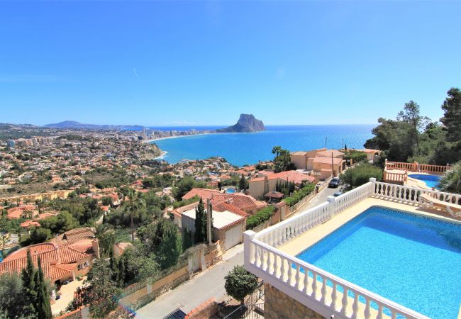 Villa en Calpe - MARYVILLA0831-Gran Vista-Wifi y Parking Gratis. Villa en Calpe - MARYVILLA0831-Gran Vista-Wifi y Parking Gratis.