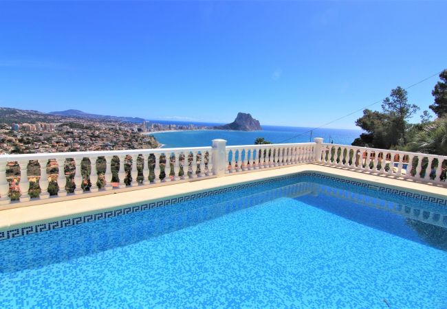 Villa en Calpe - MARYVILLA0831-Gran Vista-Wifi y Parking Gratis.