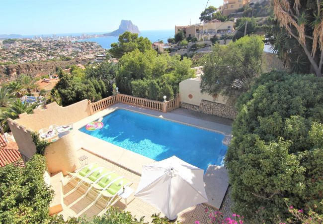 Villa en Calpe - MARYVILLA0306-Gran Vista-Wifi y Parking Gratis.