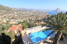 Villa en Calpe - MARYVILLA1056-Gran Vista-Wifi y Parking Gratis.