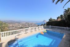 Villa en Calpe - MARYVILLA1056-Gran Vista-Wifi y Parking Gratis.
