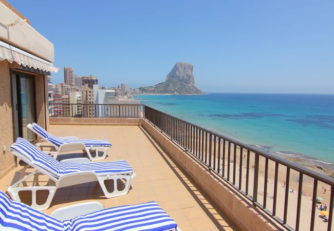 Apartamento en Calpe - ACARIBEP-1ºlínea Playa-Wifi y  Apartamento en Calpe - ACARIBEP-1ºlínea Playa-Wifi y