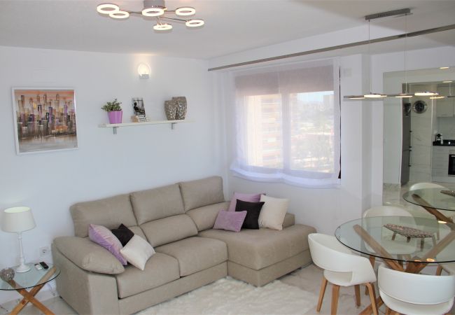Apartamento en Calpe - APLAYAMAR7-1ºlínea Playa-Wifi y Garaje Gratis. Apartamento en Calpe - APLAYAMAR7-1ºlínea Playa-Wifi y Garaje Gratis.