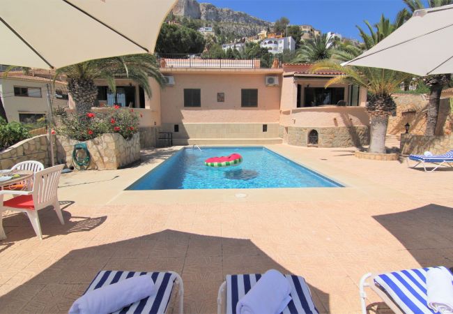 Villa en Calpe - MARYVILLA0240-Gran Vista-Wifi y Parking Gratis. Villa en Calpe - MARYVILLA0240-Gran Vista-Wifi y Parking Gratis.