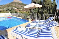 Villa en Calpe - AMIBARCO-Gran Vista-Wifi y Parking Gratis.