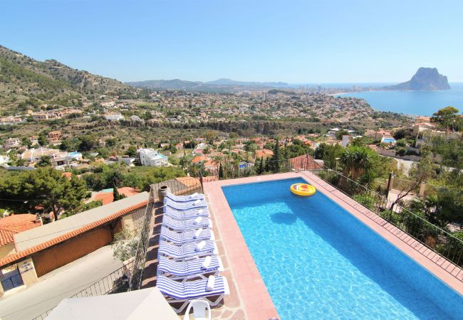 Villa en Calpe - MARYVILLA1016-Gran Vista-Wifi y Parking Gratis. Villa en Calpe - MARYVILLA1016-Gran Vista-Wifi y Parking Gratis.