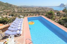 Villa en Calpe - MARYVILLA1016-Gran Vista-Wifi y Parking Gratis.