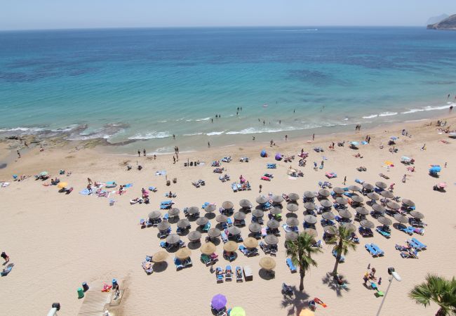 Apartamento en Calpe - ACARIBEQ-1ºlínea Playa-Wifi y Garaje Gratis. Apartamento en Calpe - ACARIBEQ-1ºlínea Playa-Wifi y Garaje Gratis.