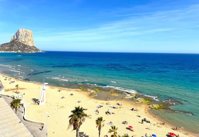Apartamento en Calpe - ACARIBEQ-1ºlínea Playa-Wifi y Garaje Gratis. Apartamento en Calpe - ACARIBEQ-1ºlínea Playa-Wifi y Garaje Gratis.