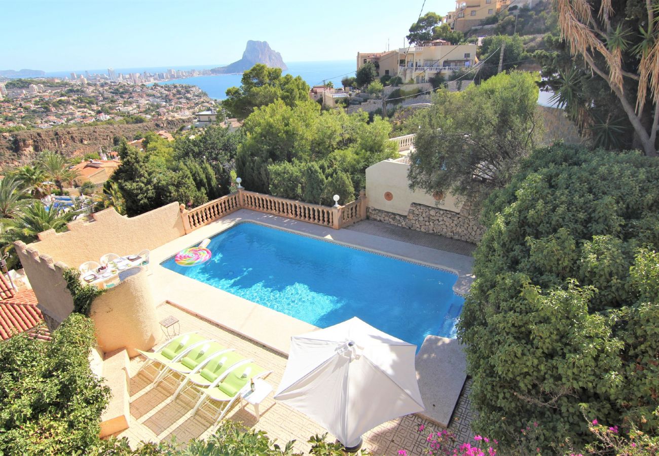 Villa in Calpe / Calp - MARYVILLA0306-Gran Vista-Wifi y Parking Gratis.