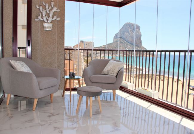 Ferienwohnung in Calpe - APLAYAMAR7-1ºlínea Playa-Wifi y Garaje Gratis. Ferienwohnung in Calpe - APLAYAMAR7-1ºlínea Playa-Wifi y Garaje Gratis.