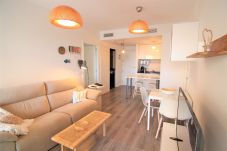 Ferienwohnung in Calpe / Calp - MIRADORBEACH-1ºlínea Playa-Wifi y Garaje Gratis.