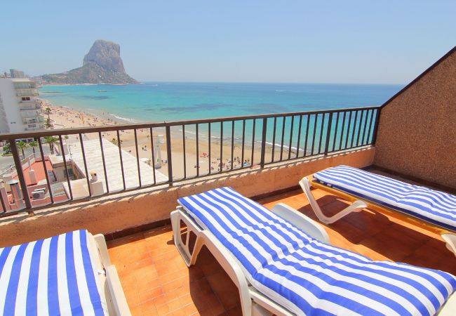 Appartement in Calpe - ACARIBEQ-1ºlínea Playa-Wifi y Garaje Gratis. Appartement in Calpe - ACARIBEQ-1ºlínea Playa-Wifi y Garaje Gratis.