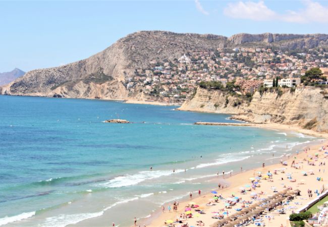 Appartement in Calpe - ACARIBEQ-1ºlínea Playa-Wifi y Garaje Gratis. Appartement in Calpe - ACARIBEQ-1ºlínea Playa-Wifi y Garaje Gratis.