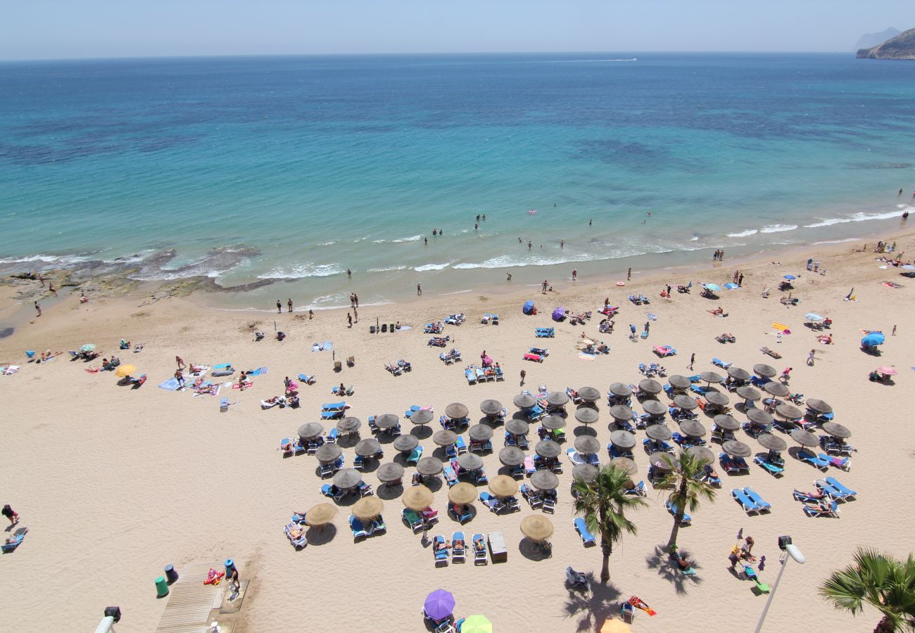 Appartement in Calpe - ACARIBEQ-1ºlínea Playa-Wifi y Garaje Gratis. Appartement in Calpe - ACARIBEQ-1ºlínea Playa-Wifi y Garaje Gratis.