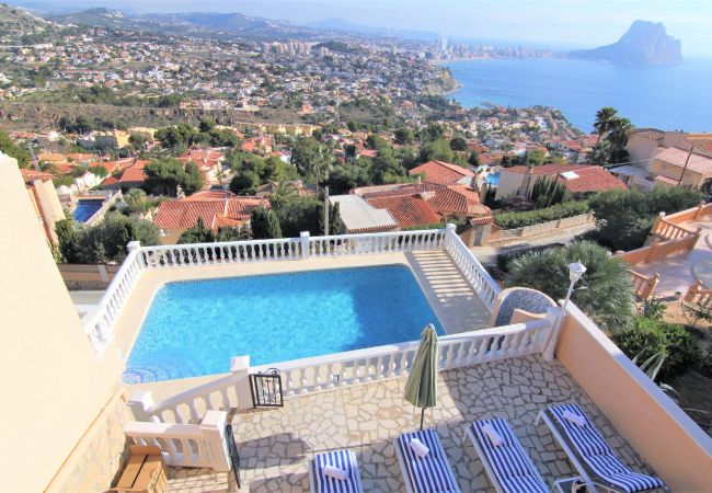 Villa in Calpe - MARYVILLA0831-Gran Vista-Wifi y Parking Gratis. Villa in Calpe - MARYVILLA0831-Gran Vista-Wifi y Parking Gratis.