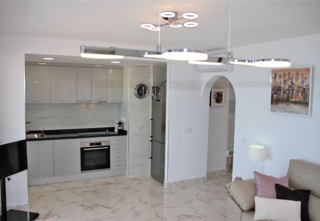 Appartement à Calpe - APLAYAMAR7-1ºlínea Playa-Wifi y Garaje Gratis. Appartement à Calpe - APLAYAMAR7-1ºlínea Playa-Wifi y Garaje Gratis.