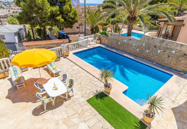 Villa à Calpe - Maryvilla0239-Cerca de la Playa-Vistas-Parking gra Villa à Calpe - Maryvilla0239-Cerca de la Playa-Vistas-Parking gra