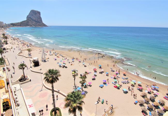 Апартаменты на Calpe - ACARIBEP-1ºlínea Playa-Wifi y  Апартаменты на Calpe - ACARIBEP-1ºlínea Playa-Wifi y