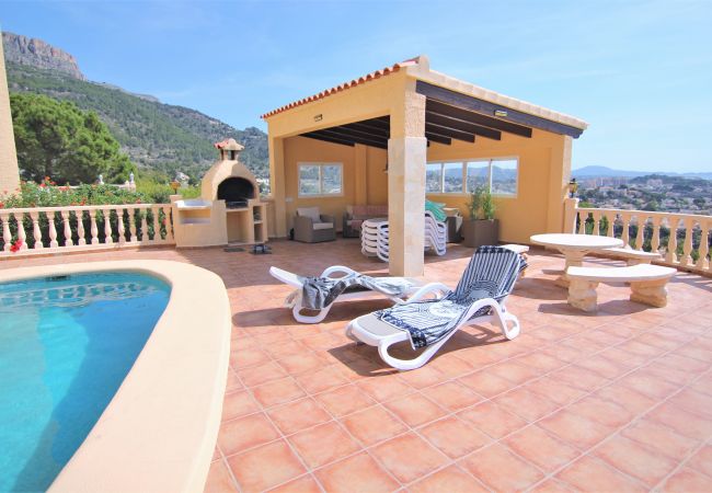 Вилла на Calpe - MARYVILLA0129-Gran Vista-Wifi y Parking Gratis. Вилла на Calpe - MARYVILLA0129-Gran Vista-Wifi y Parking Gratis.