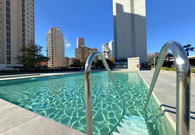 Апартаменты на Calpe - MIRADORBEACH-1ºlínea Playa-Wifi y Garaje Gratis.