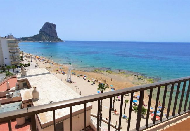  на Calpe - ACARIBEQ-1ºlínea Playa-Wifi y Garaje Gratis.