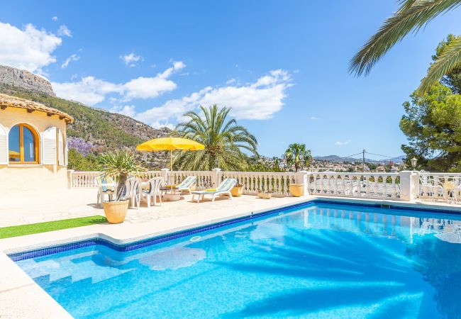 Вилла на Calpe - Maryvilla0239-Cerca de la Playa-Vistas-Parking gra Вилла на Calpe - Maryvilla0239-Cerca de la Playa-Vistas-Parking gra