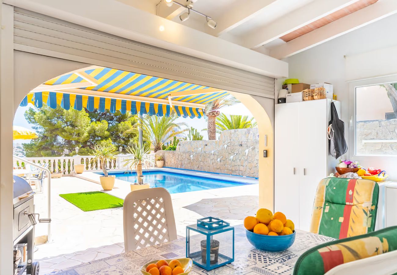 Вилла на Кальпе / Calpe - Maryvilla0239-Cerca de la Playa-Vistas-Parking gra Вилла на Кальпе / Calpe - Maryvilla0239-Cerca de la Playa-Vistas-Parking gra