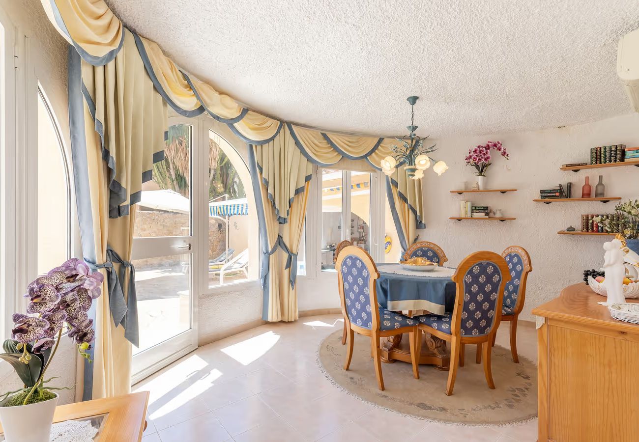 Вилла на Кальпе / Calpe - Maryvilla0239-Cerca de la Playa-Vistas-Parking gra Вилла на Кальпе / Calpe - Maryvilla0239-Cerca de la Playa-Vistas-Parking gra