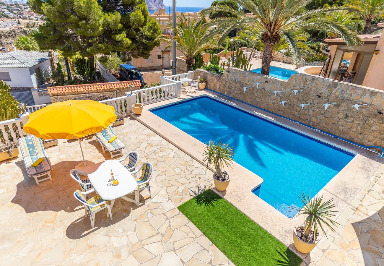 Вилла на Кальпе / Calpe - Maryvilla0239-Cerca de la Playa-Vistas-Parking gra Вилла на Кальпе / Calpe - Maryvilla0239-Cerca de la Playa-Vistas-Parking gra